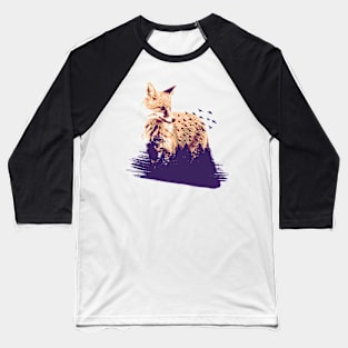 Forest Fox Baseball T-Shirt